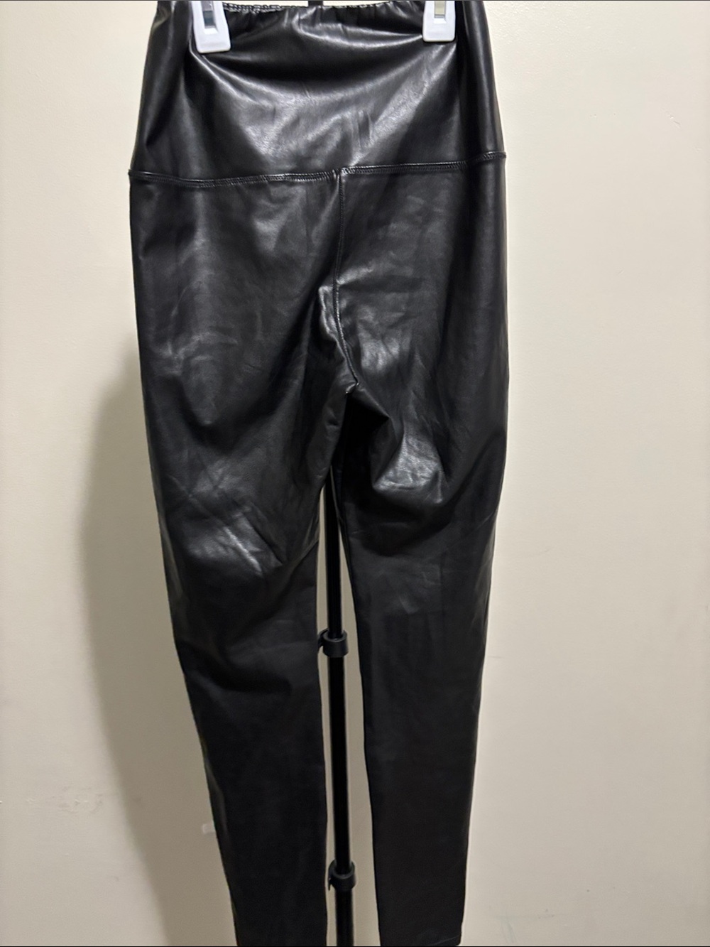 Wilfred Black Faux Leather Kids Leggings